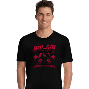 Daily_Deal_Shirts Premium Shirts, Unisex / Small / Black Hell Gym