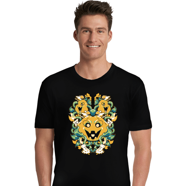 Shirts Premium Shirts, Unisex / Small / Black Pumpkin Corral