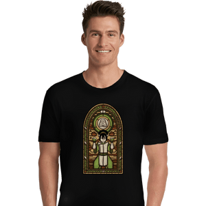 Shirts Premium Shirts, Unisex / Small / Black Stained Glass Toph