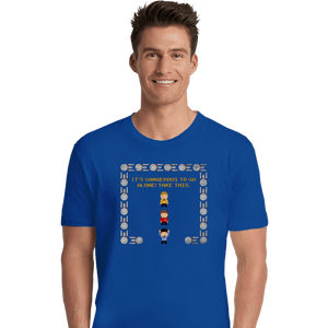 Daily_Deal_Shirts Premium Shirts, Unisex / Small / Royal Blue Take This Redshirt