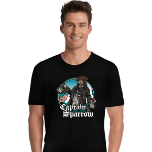 Secret_Shirts Premium Shirts, Unisex / Small / Black Capt. Jack Black Sparrow