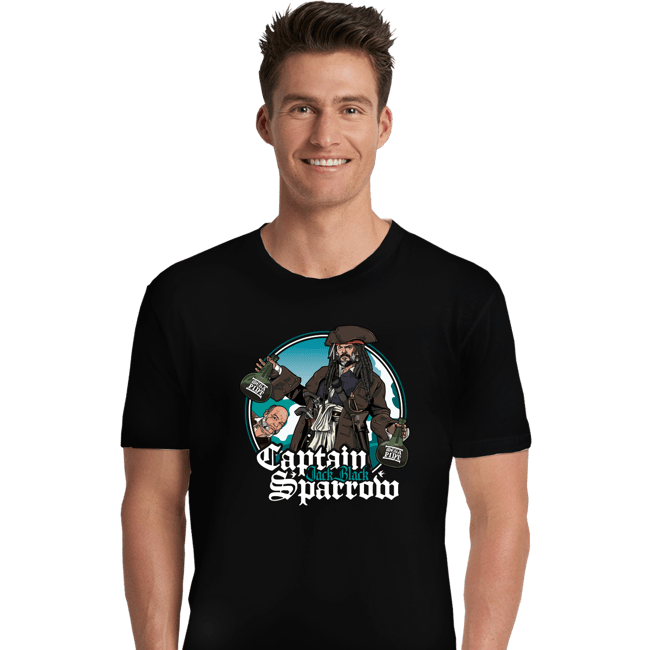 Secret_Shirts Premium Shirts, Unisex / Small / Black Capt. Jack Black Sparrow