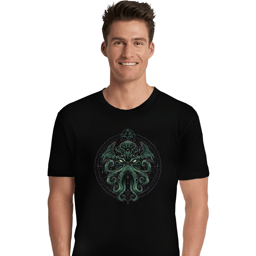 Shirts Premium Shirts, Unisex / Small / Black Great Cthulhu