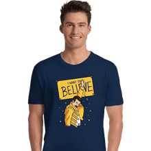 Load image into Gallery viewer, Daily_Deal_Shirts Premium Shirts, Unisex / Small / Navy I Want To Believe
