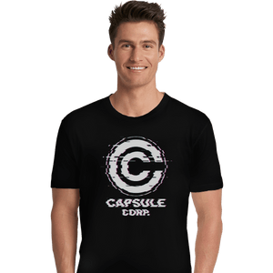 Shirts Premium Shirts, Unisex / Small / Black Ddjvigo's Glitch Capsule Corp