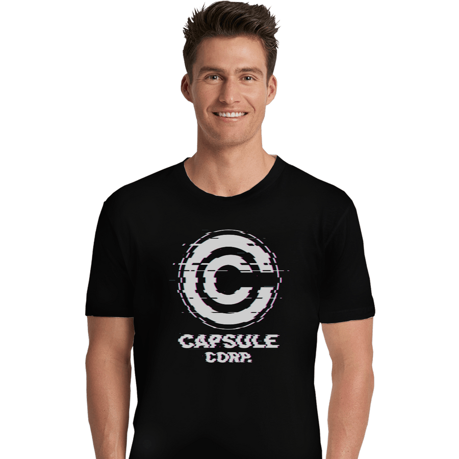Shirts Premium Shirts, Unisex / Small / Black Ddjvigo's Glitch Capsule Corp
