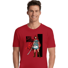 Load image into Gallery viewer, Secret_Shirts Premium Shirts, Unisex / Small / Red Kill Wolf
