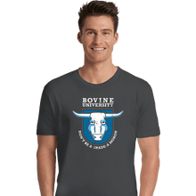Load image into Gallery viewer, Daily_Deal_Shirts Premium Shirts, Unisex / Small / Charcoal Bovine University
