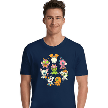Load image into Gallery viewer, Secret_Shirts Premium Shirts, Unisex / Small / Navy Digi-Cute!
