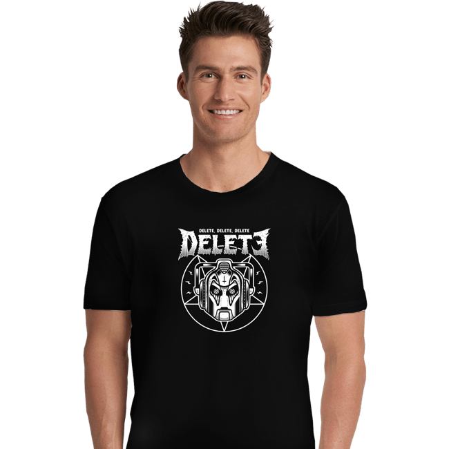 Shirts Premium Shirts, Unisex / Small / Black Cyber Black Metal