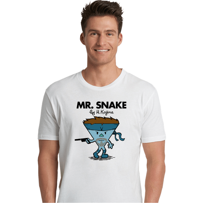 Secret_Shirts Premium Shirts, Unisex / Small / White Mr. Snake