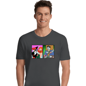 Secret_Shirts Premium Shirts, Unisex / Small / Charcoal Yelling At Joker