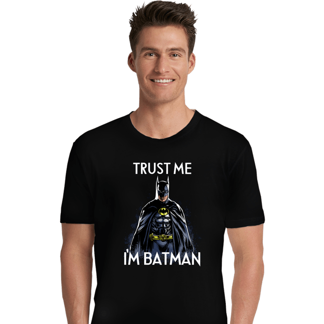 Secret_Shirts Premium Shirts, Unisex / Small / Black Trust The Bat