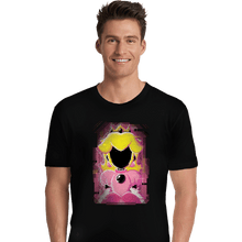 Load image into Gallery viewer, Shirts Premium Shirts, Unisex / Small / Black Peach Glitch
