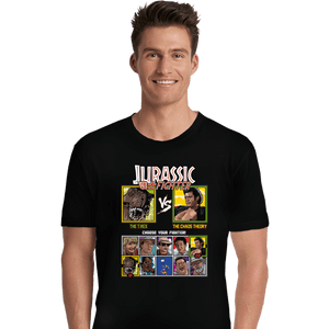Daily_Deal_Shirts Premium Shirts, Unisex / Small / Black Jurassic Fighter