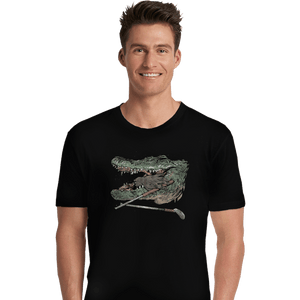 Shirts Premium Shirts, Unisex / Small / Black Hand Gator