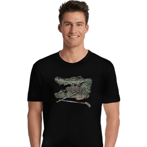 Shirts Premium Shirts, Unisex / Small / Black Hand Gator