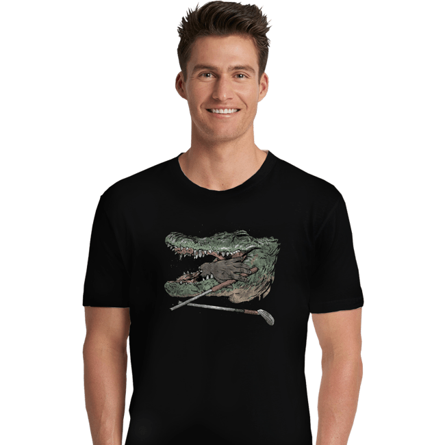 Shirts Premium Shirts, Unisex / Small / Black Hand Gator