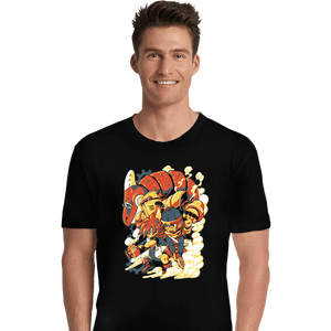 Daily_Deal_Shirts Premium Shirts, Unisex / Small / Black Chrono Heroes