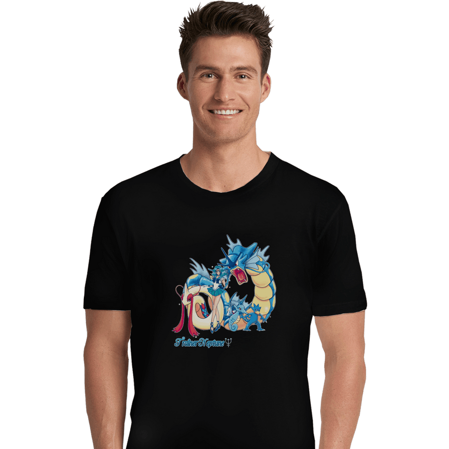 Shirts Premium Shirts, Unisex / Small / Black Pretty Guardian Trainer Neptune