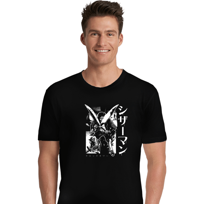 Daily_Deal_Shirts Premium Shirts, Unisex / Small / Black Scissorman Is Here