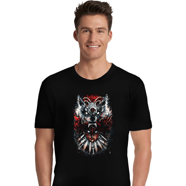 Secret_Shirts Premium Shirts, Unisex / Small / Black The Wolf Princess
