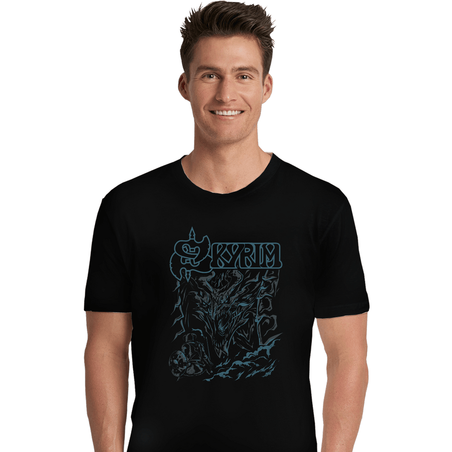 Shirts Premium Shirts, Unisex / Small / Black Dragon Hunter