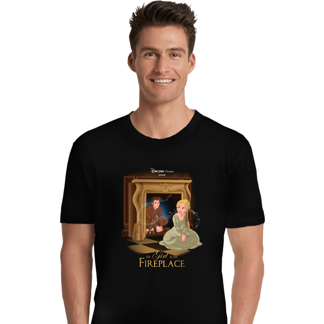 Shirts Premium Shirts, Unisex / Small / Black The Girl In The Fireplace