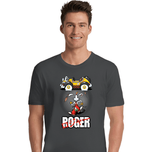 Daily_Deal_Shirts Premium Shirts, Unisex / Small / Charcoal Roger