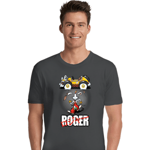 Daily_Deal_Shirts Premium Shirts, Unisex / Small / Charcoal Roger