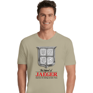 Shirts Premium Shirts, Unisex / Small / Natural The Legend Of Jaeger