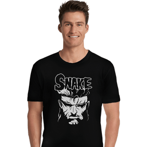 Shirts Premium Shirts, Unisex / Small / Black The Snake Ghost