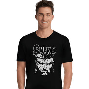 Shirts Premium Shirts, Unisex / Small / Black The Snake Ghost