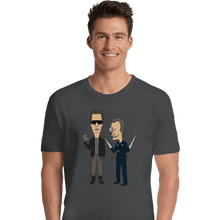 Load image into Gallery viewer, Shirts Premium Shirts, Unisex / Small / Charcoal T800 and T1000
