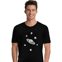 Load image into Gallery viewer, Secret_Shirts Premium Shirts, Unisex / Small / Black RPG Dice Galaxy
