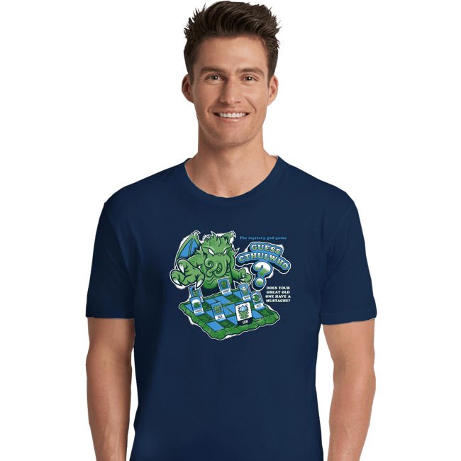 Secret_Shirts Premium Shirts, Unisex / Small / Navy Guess Cthulwho