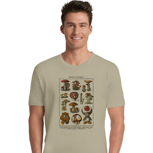 Daily_Deal_Shirts Premium Shirts, Unisex / Small / Natural Mario Mushrooms