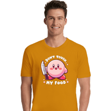 Load image into Gallery viewer, Secret_Shirts Premium Shirts, Unisex / Small / Gold Don&#39;t Touch My Food!
