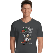 Load image into Gallery viewer, Daily_Deal_Shirts Premium Shirts, Unisex / Small / Charcoal Lecter Seuss
