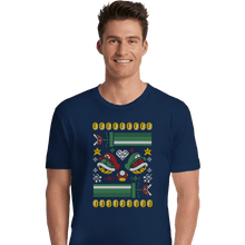 Load image into Gallery viewer, Shirts Premium Shirts, Unisex / Small / Navy A Very Mushroom Christmas
