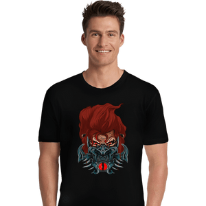 Shirts Premium Shirts, Unisex / Small / Black Lion Ninja