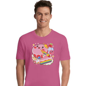 Shirts Premium Shirts, Unisex / Small / Azalea Kirby Cake