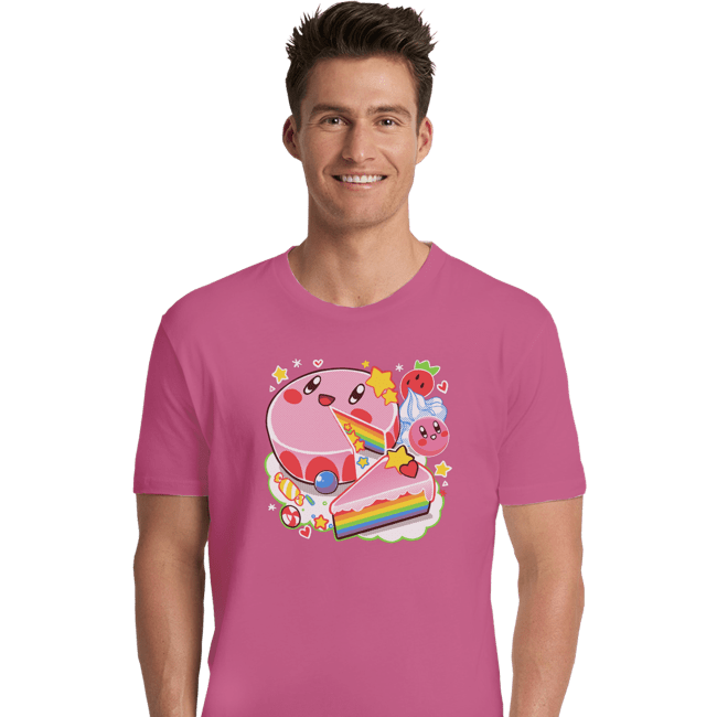 Shirts Premium Shirts, Unisex / Small / Azalea Kirby Cake