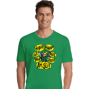 Secret_Shirts Premium Shirts, Unisex / Small / Irish Green Screaming Link
