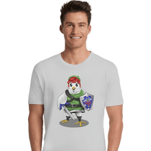 Load image into Gallery viewer, Shirts Premium Shirts, Unisex / Small / White Hyrule Chicken
