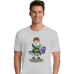 Shirts Premium Shirts, Unisex / Small / White Hyrule Chicken