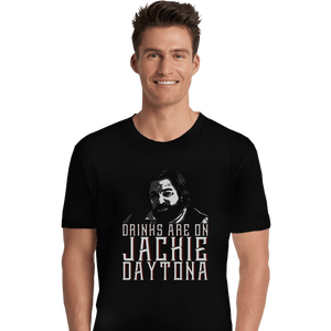 Shirts Premium Shirts, Unisex / Small / Black Jackie Daytona