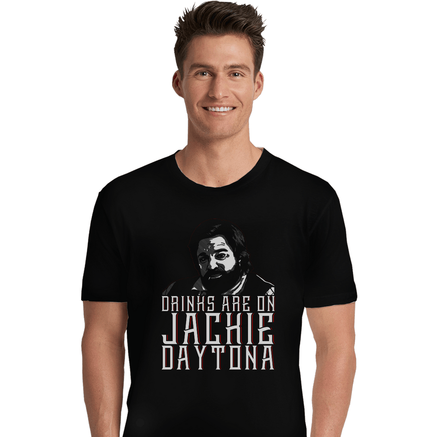Shirts Premium Shirts, Unisex / Small / Black Jackie Daytona