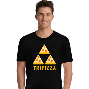 Shirts Premium Shirts, Unisex / Small / Black TriPizza