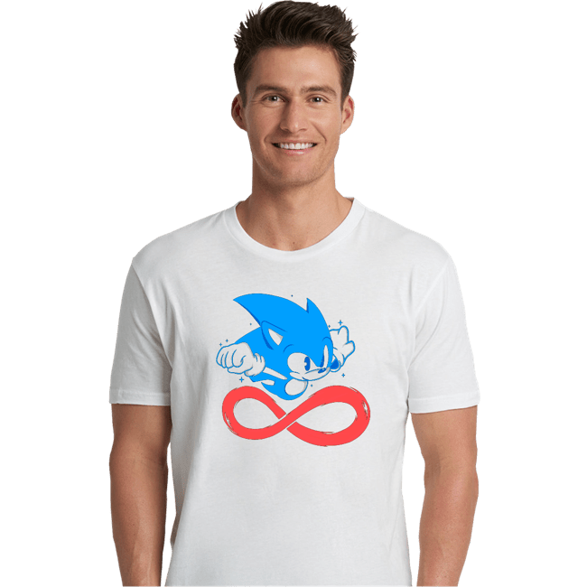 Secret_Shirts Premium Shirts, Unisex / Small / White Fastest Hedgehog!